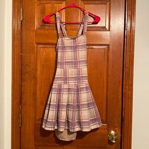 Rue21 Purple Plaid Skirtall